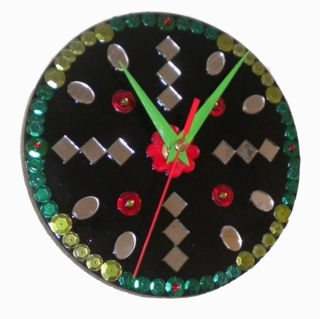Horloge - Céramique, verre - 10doigts.fr