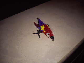 perroquet perles - Perles, bracelets, colliers - 10doigts.fr