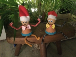 Lutin de Noël Pot - 10doigts.fr