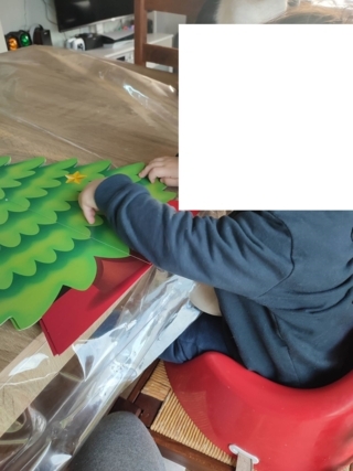 Sapin en carton - 10doigts.fr