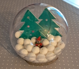 Boule de Noël - 10doigts.fr