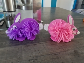 LAPIN POMPON - 10doigts.fr