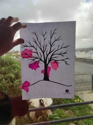 Arbre printanier - 10doigts.fr