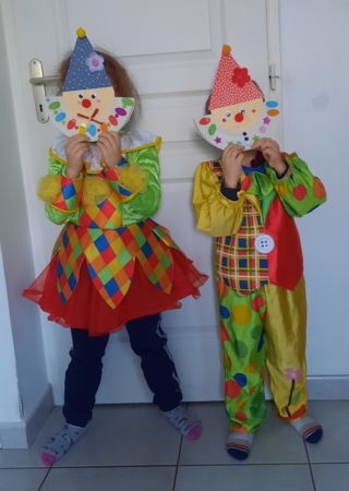 Petits Clowns - 10doigts.fr