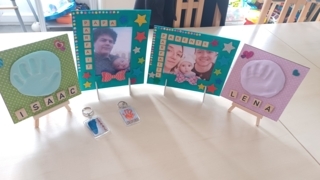 Tableau empreinte main kit - 10doigts.fr