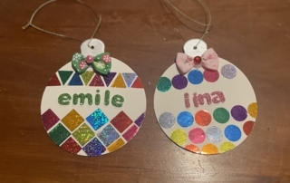 Boules de Noël - 10doigts.fr