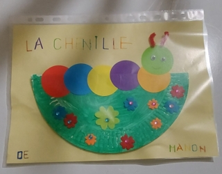 La chenille - 10doigts.fr