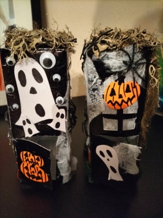 Maisons Halloween - 10doigts.fr