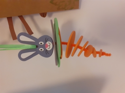 Lapin carotte - 10doigts.fr