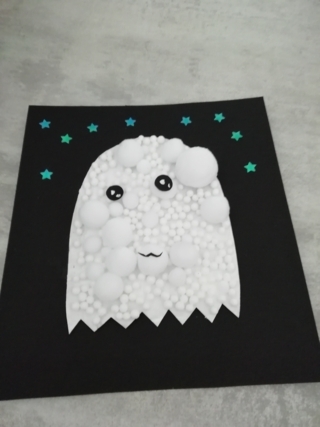 Fantômes Halloween tout mignon !! - 10doigts.fr