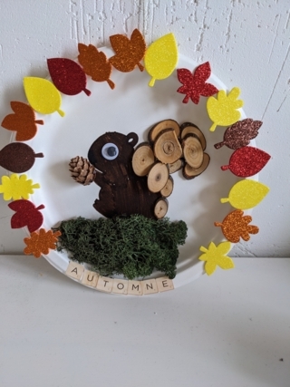 Écureuil - 10doigts.fr