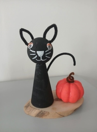 Le chat noir - 10doigts.fr
