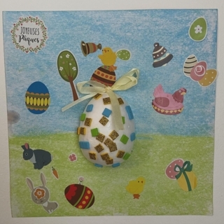 Cadre Pâques - 10doigts.fr