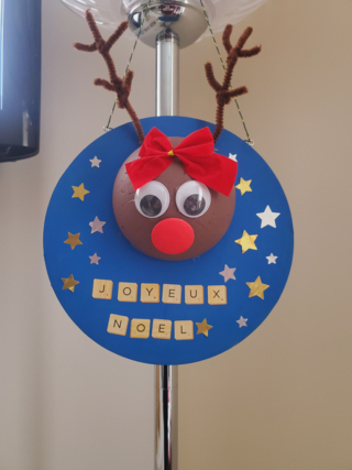 Renne de Noël - 10doigts.fr