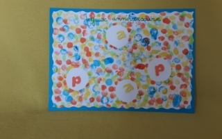 Carte anniversaire - 10doigts.fr
