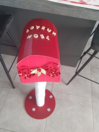 BOITE AUX LETTRES NOEL - 10doigts.fr