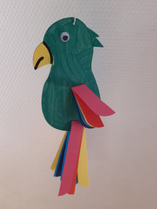 Mon perroquet - 10doigts.fr