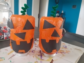 CITROUILLE PHOTOPHORE - 10doigts.fr