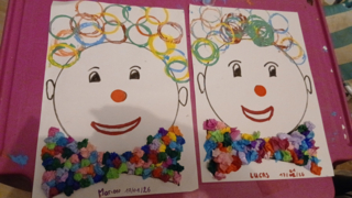 Clown rigolo - 10doigts.fr