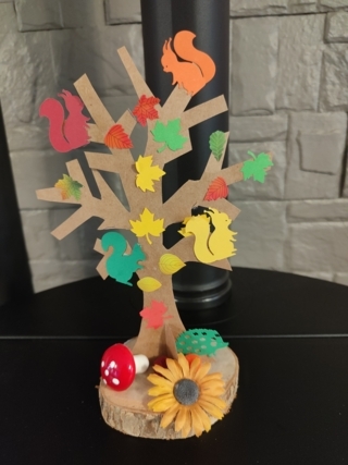 L'arbre d'automne de Marceau - 10doigts.fr