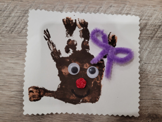 Renne de Noël - 10doigts.fr