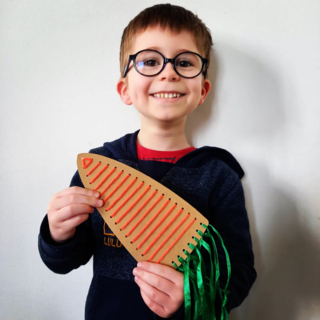 Jolie carotte - 10doigts.fr