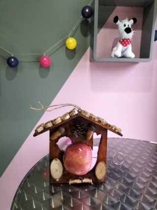 Mangeoire en bois - 10doigts.fr