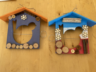 Mangeoire pour oiseaux - 10doigts.fr