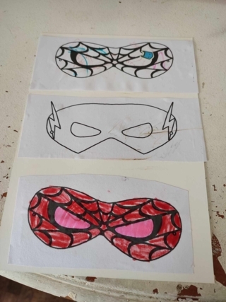 Déguisement de super héros - 10doigts.fr