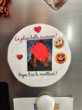 Magnet fete des parents - 10doigts.fr