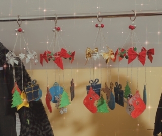 Mobile de Noël - 10doigts.fr