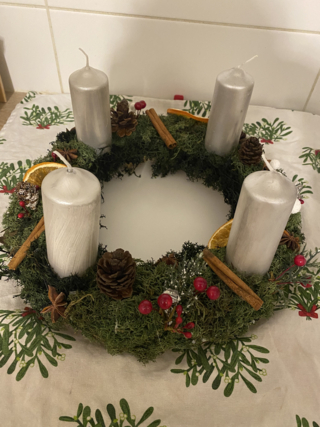 Centre de table de Noël - 10doigts.fr