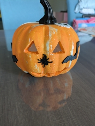 Citrouille halloween - 10doigts.fr