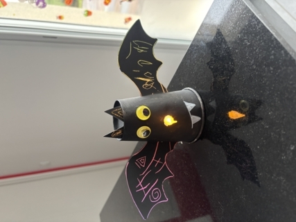 Chauve-souris d’Halloween - 10doigts.fr