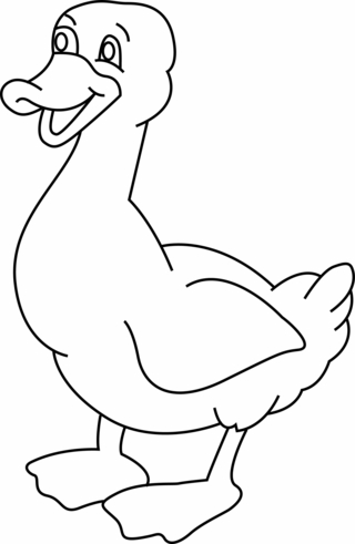 Canard 17 - Coloriages animaux - Coloriages - 10doigts.fr