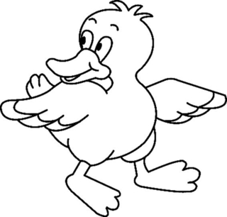 Canard07 - Coloriages animaux - Coloriages - 10doigts.fr