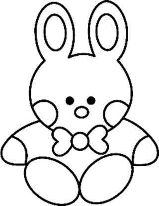 Lapin05 - Coloriages animaux - Coloriages - 10doigts.fr