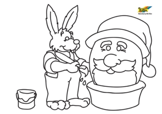Lapin51 - Coloriages animaux - Coloriages - 10doigts.fr