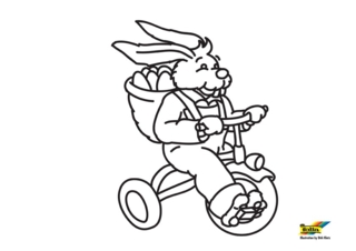 Lapin63 - Coloriages animaux - Coloriages - 10doigts.fr