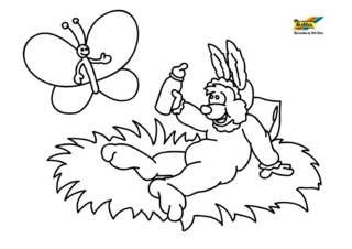 Lapin79 - Coloriages animaux - Coloriages - 10doigts.fr