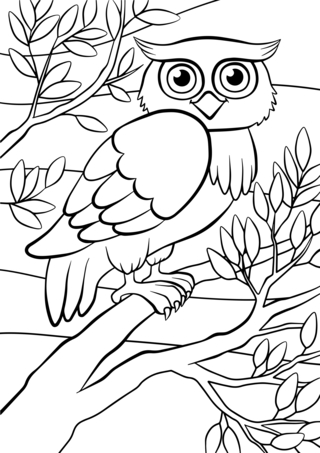 Animaux-foret4 - Coloriages animaux - Coloriages - 10doigts.fr