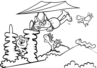Animaux-foret8 - Coloriages animaux - Coloriages - 10doigts.fr