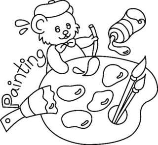 Ourson 011 - Coloriages animaux - Coloriages - 10doigts.fr