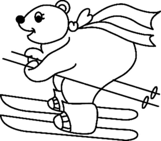 Ourson 047 - Coloriages animaux - Coloriages - 10doigts.fr