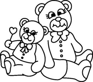 Ourson 078 - Coloriages animaux - Coloriages - 10doigts.fr