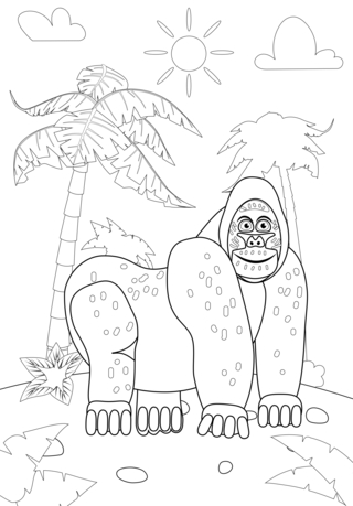 Animaux-jungle11 - Coloriages animaux - Coloriages - 10doigts.fr