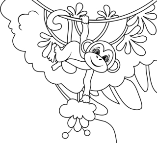 Animaux-jungle12 - Coloriages animaux - Coloriages - 10doigts.fr