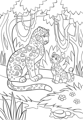 Animaux-jungle6 - Coloriages animaux - Coloriages - 10doigts.fr