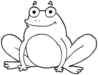 Grenouille 08 - Coloriages animaux - Coloriages - 10doigts.fr