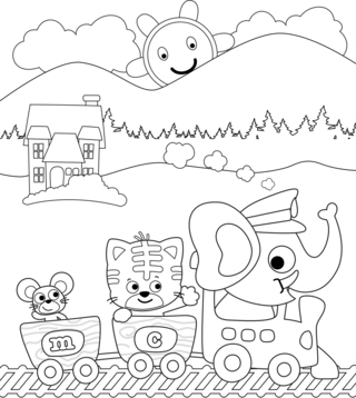 Animaux-divers2 - Coloriages animaux - Coloriages - 10doigts.fr